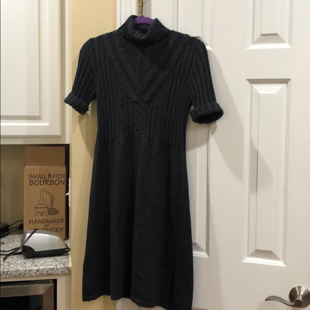 Calvin Klein Gray Sweater Dress